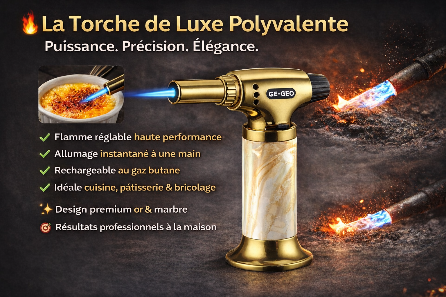 FlamePro™ – Puissance & précision