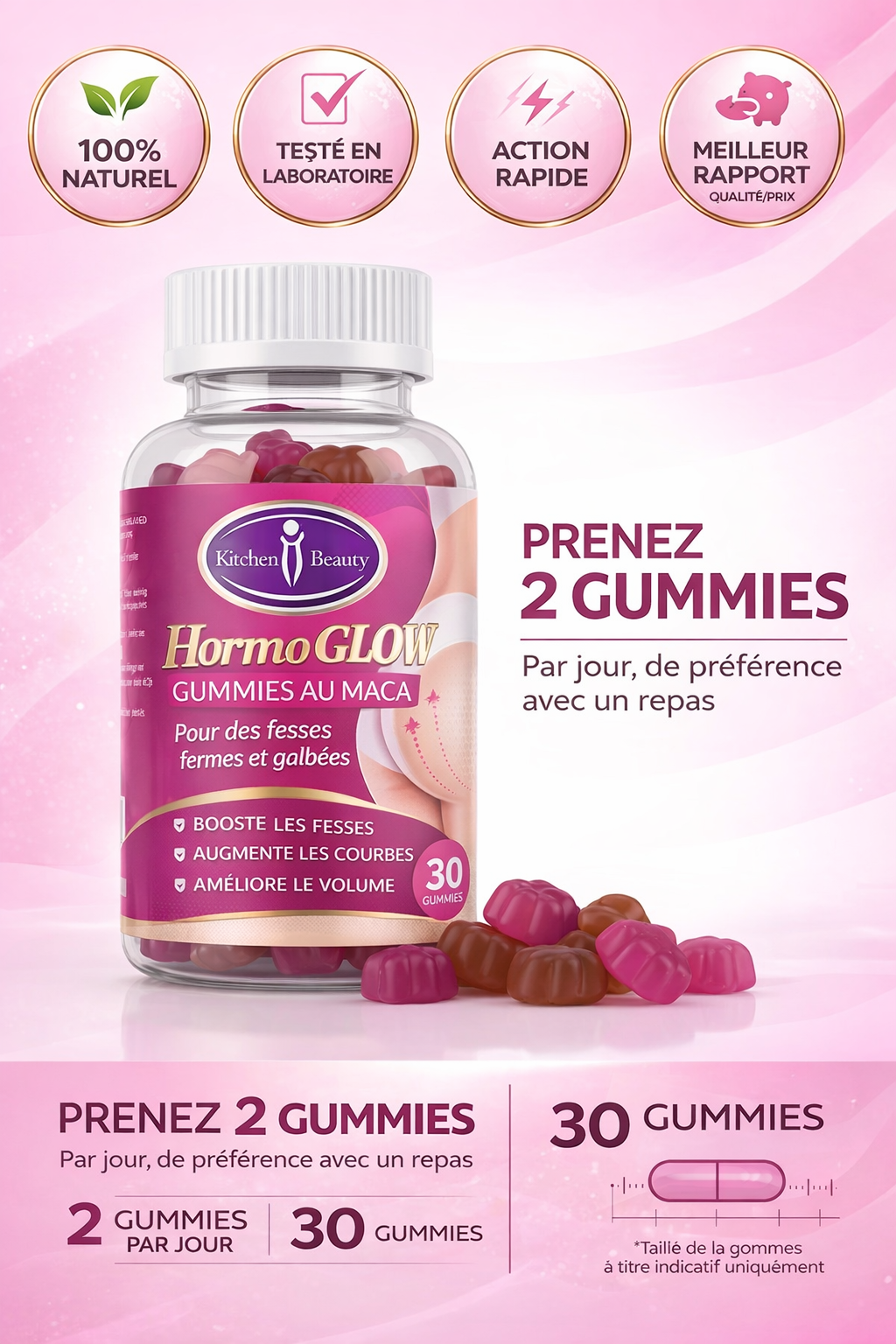HormoGlow™ Équilibre · Éclat · Féminité