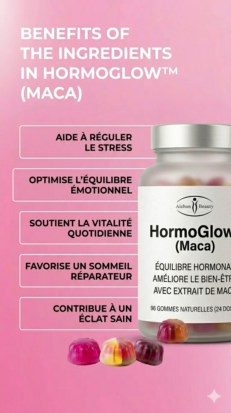HormoGlow™ Équilibre · Éclat · Féminité