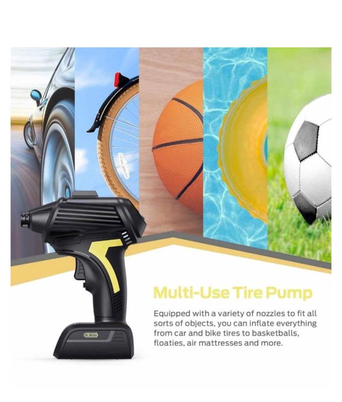 AirPump Pro™ – Puissante, Compacte et Indispensable en Voiture