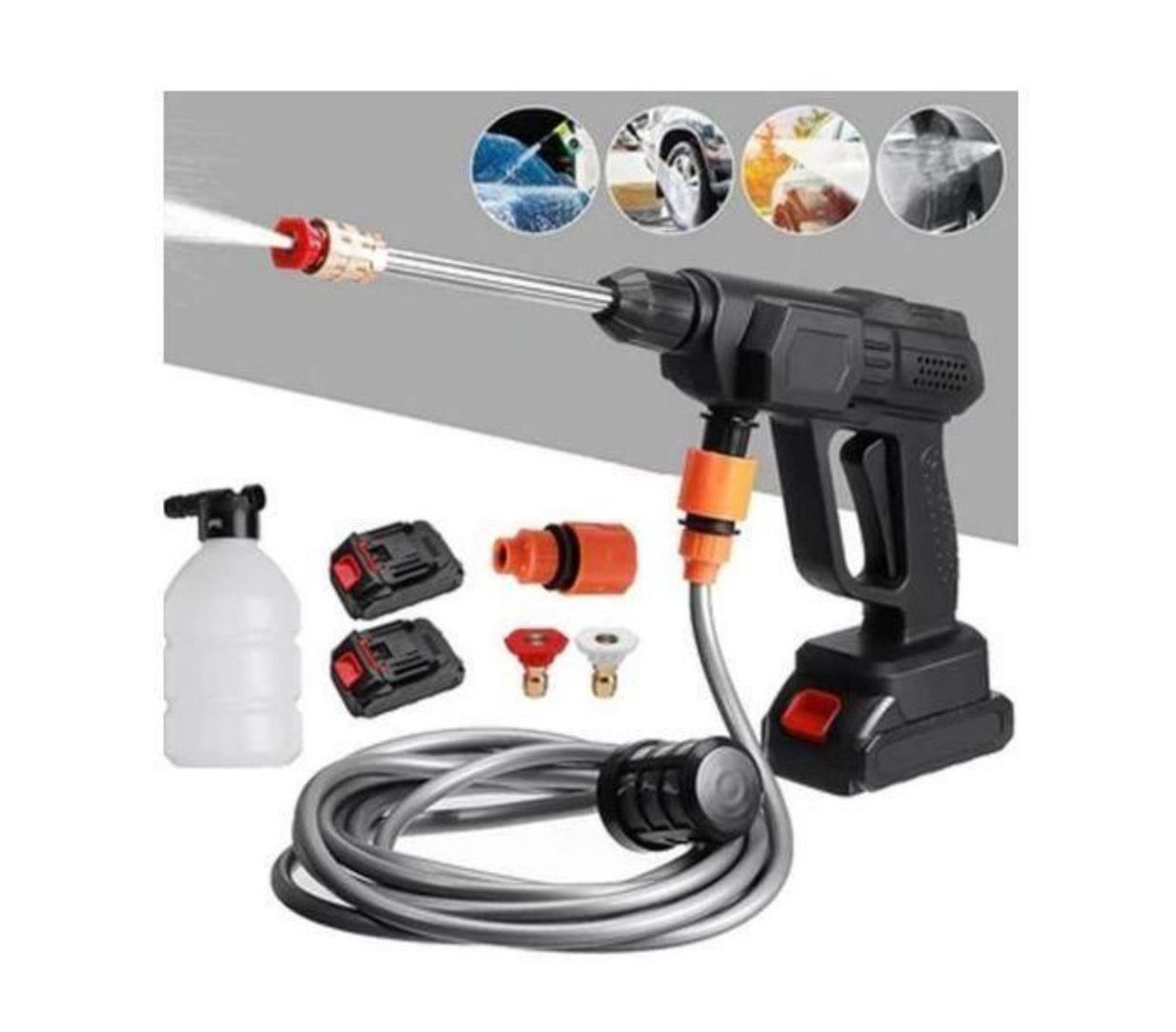 💦 PowerWash 360™ – Nettoie, Décape et Désincruste à 99 % Sans Fil